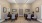 a room with a table and chairs